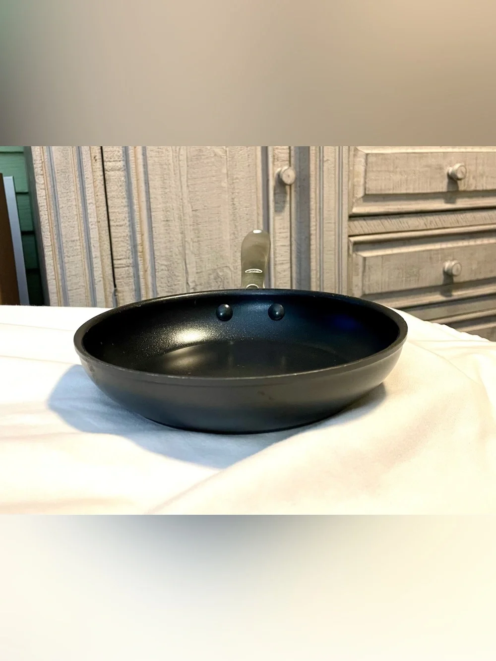 OXO Steel Non-Stick Frying Pan - 8” - #3228 - Black/Silver - Dishwasher Safe